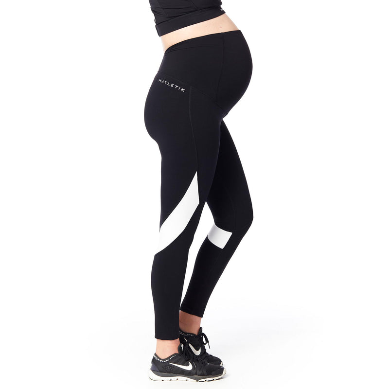 COURAGE Ankle length legging with fold over panel