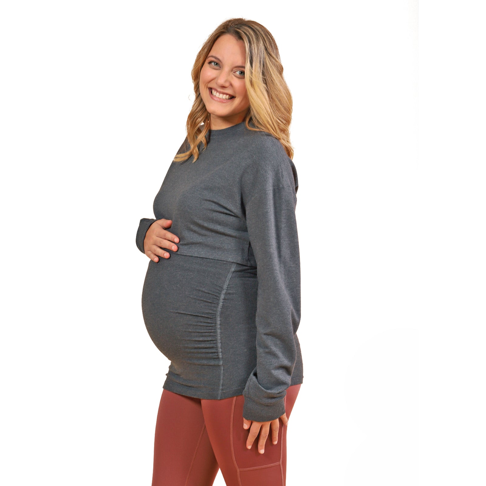 HERA Crewneck Cropped Top