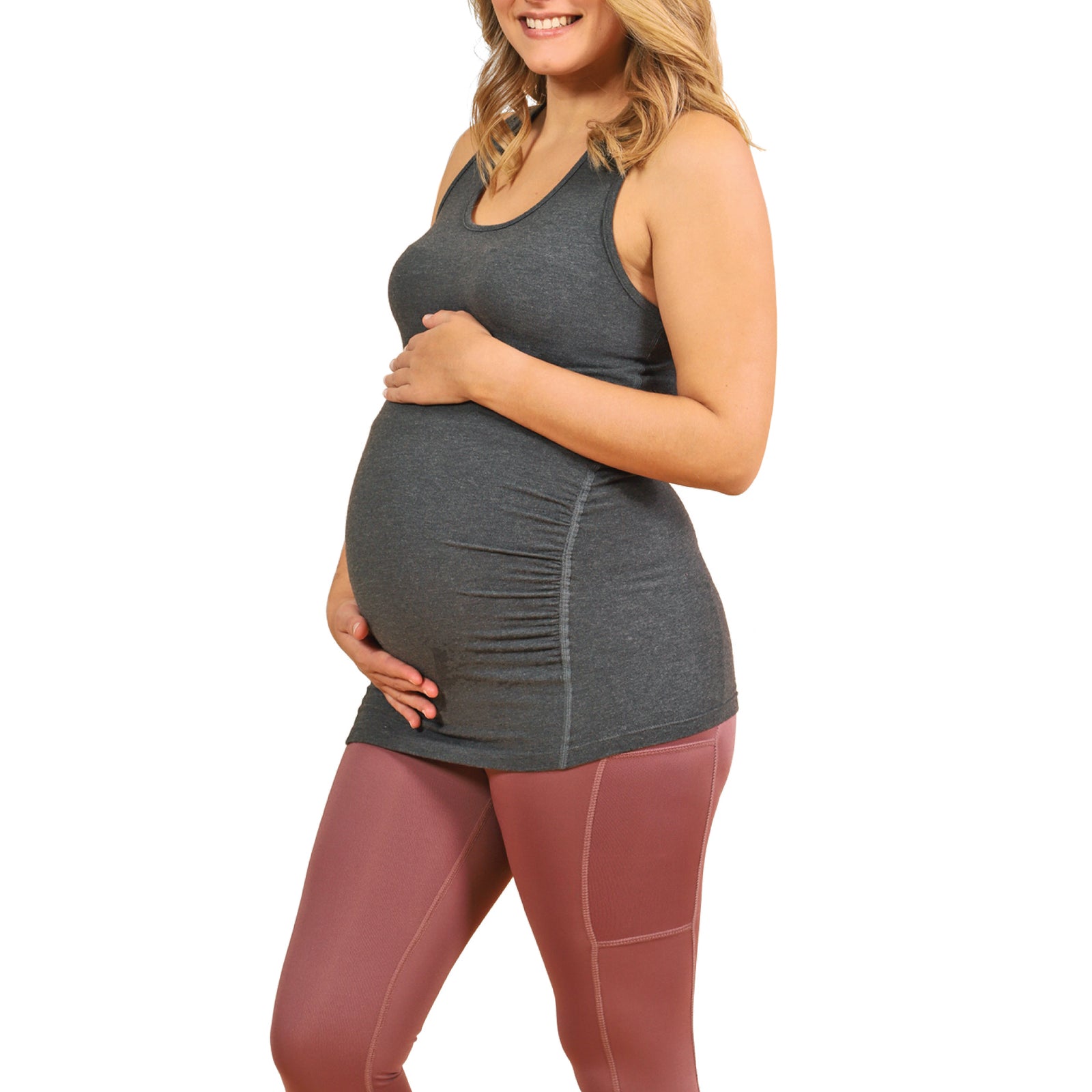 HESTIA Ruched Tank Top